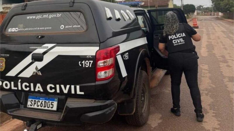 Polícia Civil cumpre mandados contra professor investigado por estupro de vulnerável em Cáceres