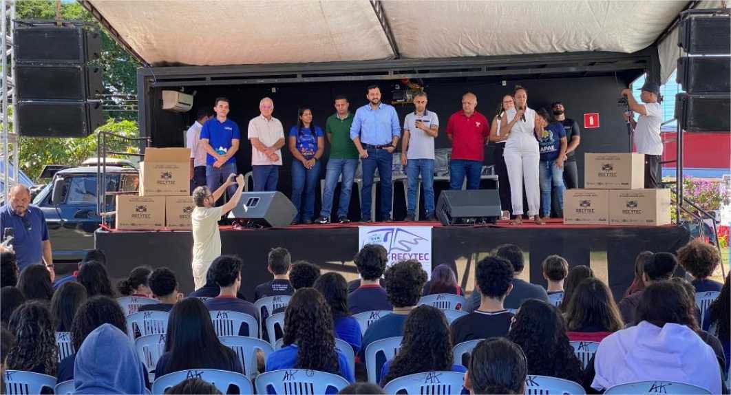 Seciteci premia com computadores escolas de Santo Antônio de Leverger que mais arrecadarem lixo eletrônico