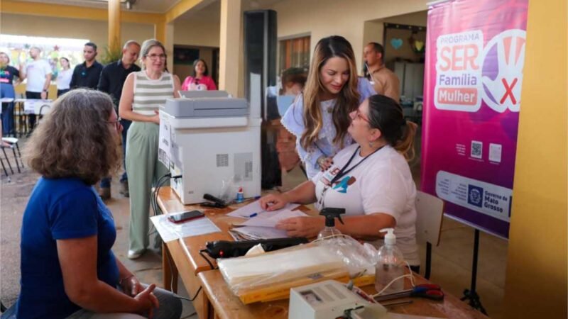 Primeira-dama de MT participa do Mutirão da Cidadania e inauguração de escola nesta terça-feira (27)