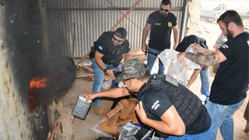 Polícia Civil incinera cerca de 1,1 toneladas de entorpecentes em Rondonópolis