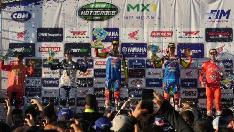 Conheça os vencedores das principais categorias da 3ª etapa do Campeonato Brasileiro de Motocross