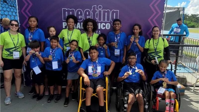 Unemat ganha 23 medalhas de ouro durante Meeting Paralímpico