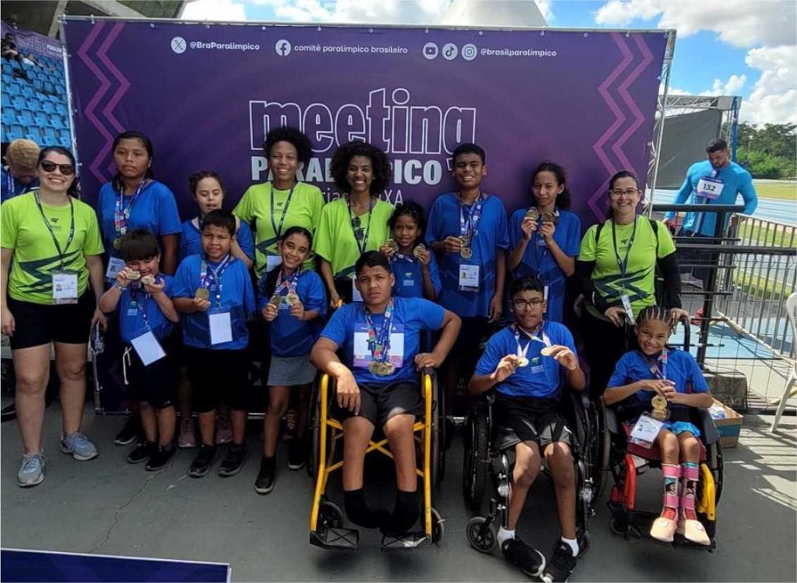 Unemat ganha 23 medalhas de ouro durante Meeting Paralímpico