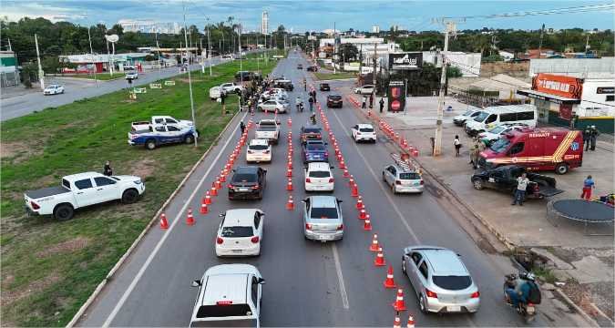 Motorista foragido por roubo é preso durante Operação Lei Seca em Várzea Grande