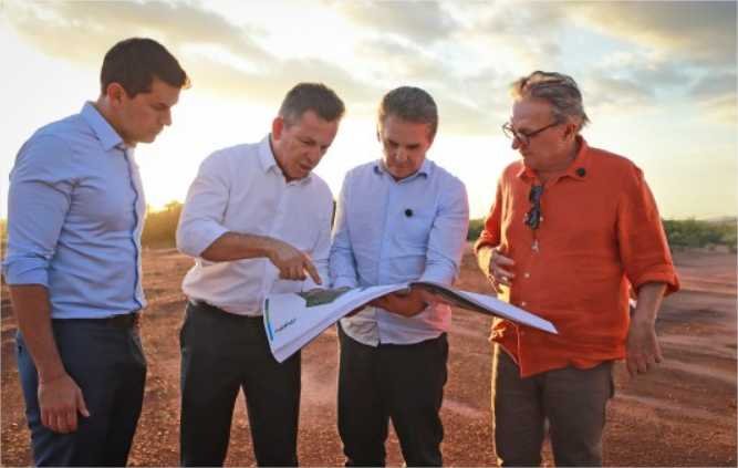 TCE-MT vistoria obras do Parque Novo Mato Grosso