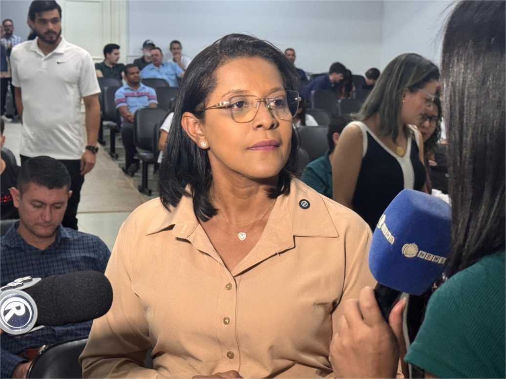 Em Campo Verde, Gisela debate segurança alimentar, ao falar da cadeia produtiva da carne