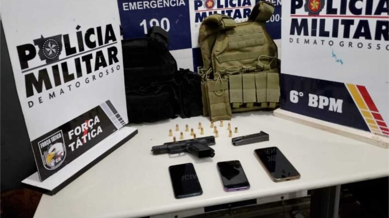 Três integrantes de facção criminosa são detidos em flagrante por tentativa de homicídio