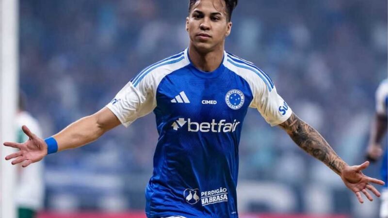 Kaio Jorge define no começo, Cruzeiro vence Palmeiras no Mineirão e vira vice-líder do Brasileirão