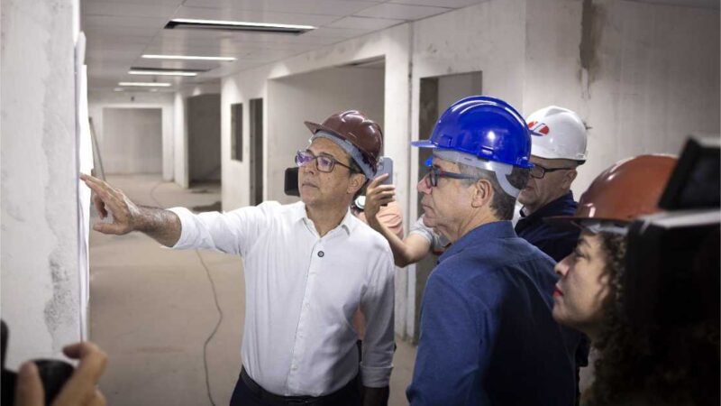 Com articulação de Lúdio, Chioro anuncia ampliação de investimentos no novo Hospital Universitário