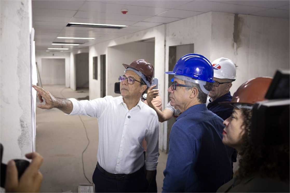 Com articulação de Lúdio, Chioro anuncia ampliação de investimentos no novo Hospital Universitário