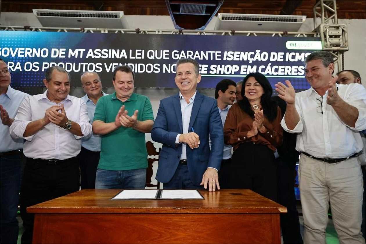 Governador afirma que Free Shop vai dar “impulso novo” para a Região Oeste