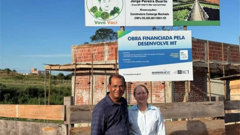 Crédito da Desenvolve MT viabiliza inovação tecnológica com implantação de hidroponia em Juara