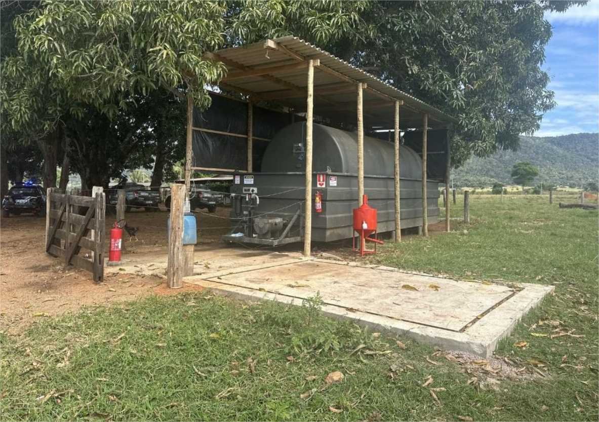 Área rural é embargada após vistoria da Polícia Civil