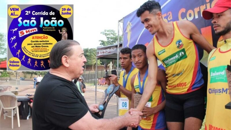 Consolidada corrida de São João Batista ocorre neste domingo em Rondonópolis