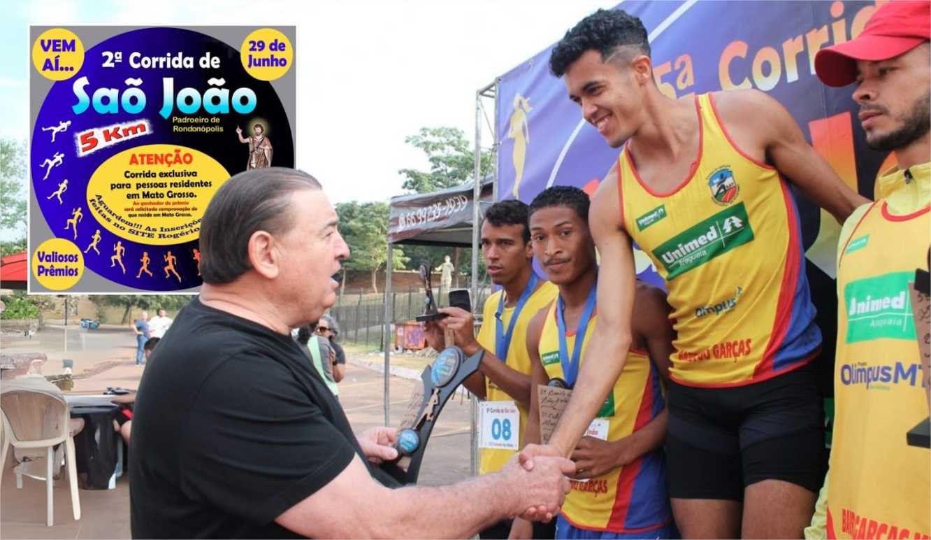 Consolidada corrida de São João Batista ocorre neste domingo em Rondonópolis