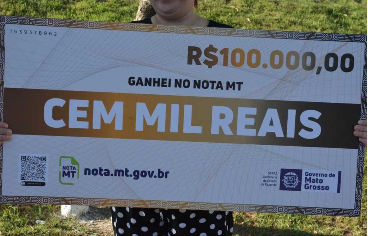 Sorteio do Nota MT será realizado em Sorriso nesta quinta-feira (12)