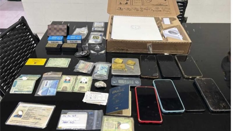 PM apreende 591 gramas de ouro e prende suspeitos por garimpo ilegal