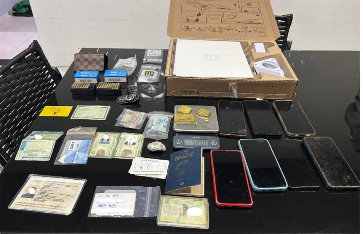 PM apreende 591 gramas de ouro e prende suspeitos por garimpo ilegal