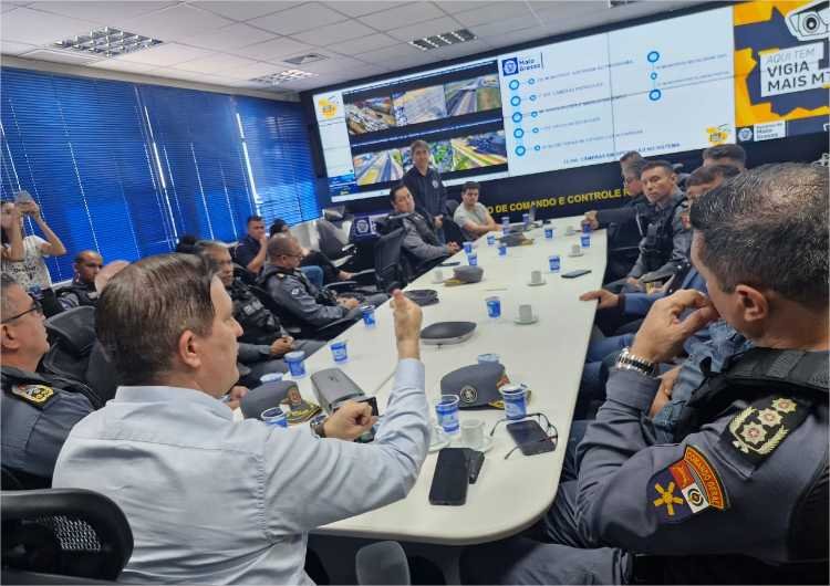 Sesp e PM apresentam a empresários ações de reforço ao policiamento nas áreas centrais