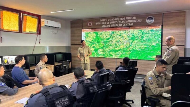 Corpo de Bombeiros inicia operação da Sala de Situação Central nesta segunda-feira (2)