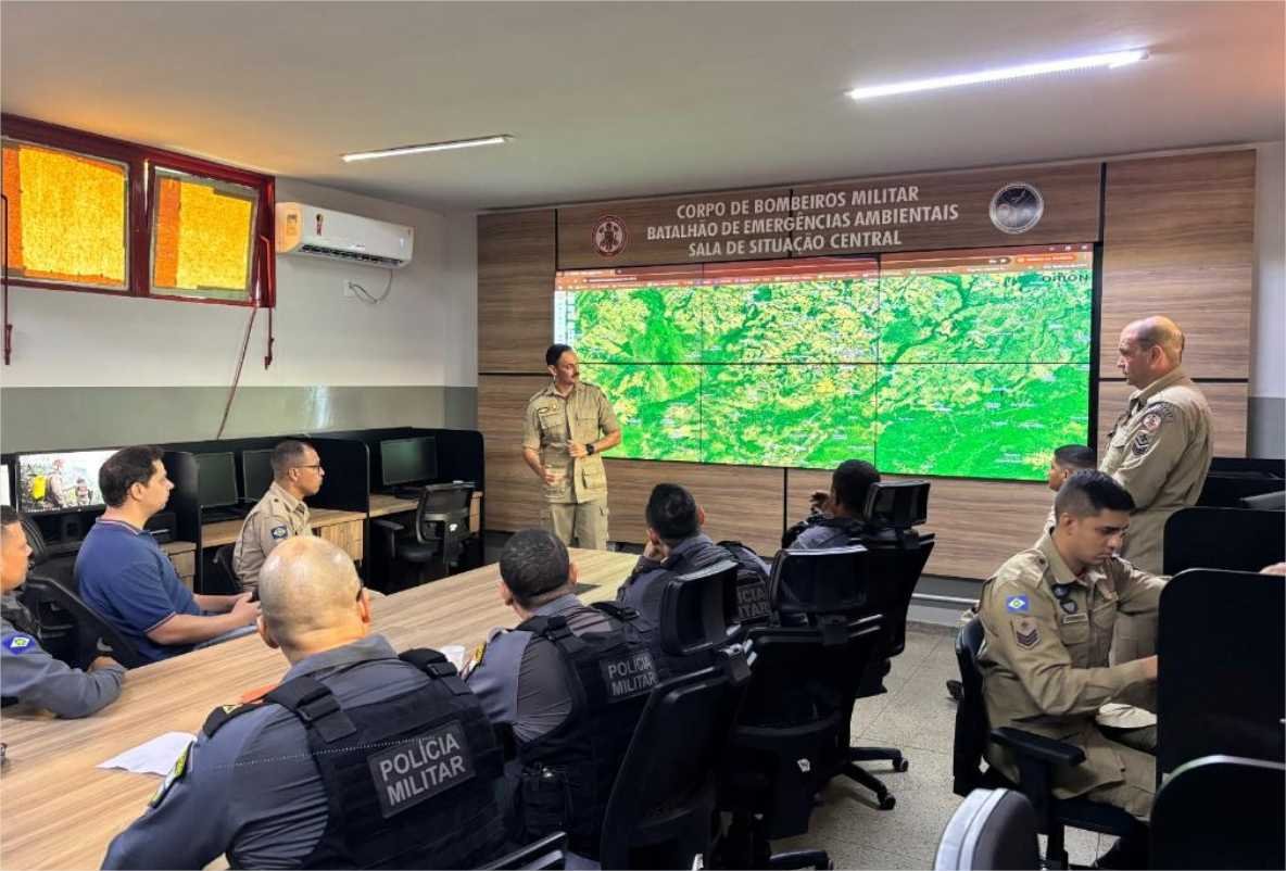 Corpo de Bombeiros inicia operação da Sala de Situação Central nesta segunda-feira (2)