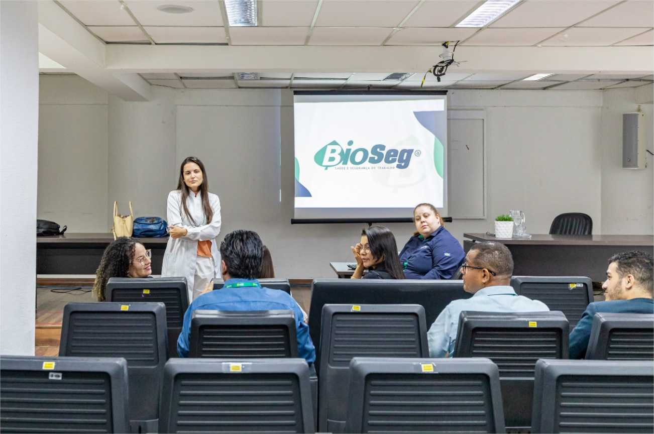 Servidores participam de palestra a respeito do risco das diabetes