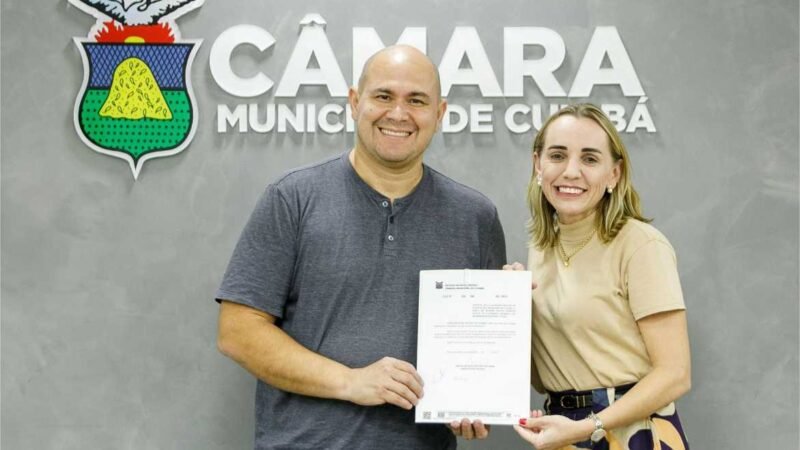 Leis de Katiuscia são sancionadas e marcam avanço para Cuiabá