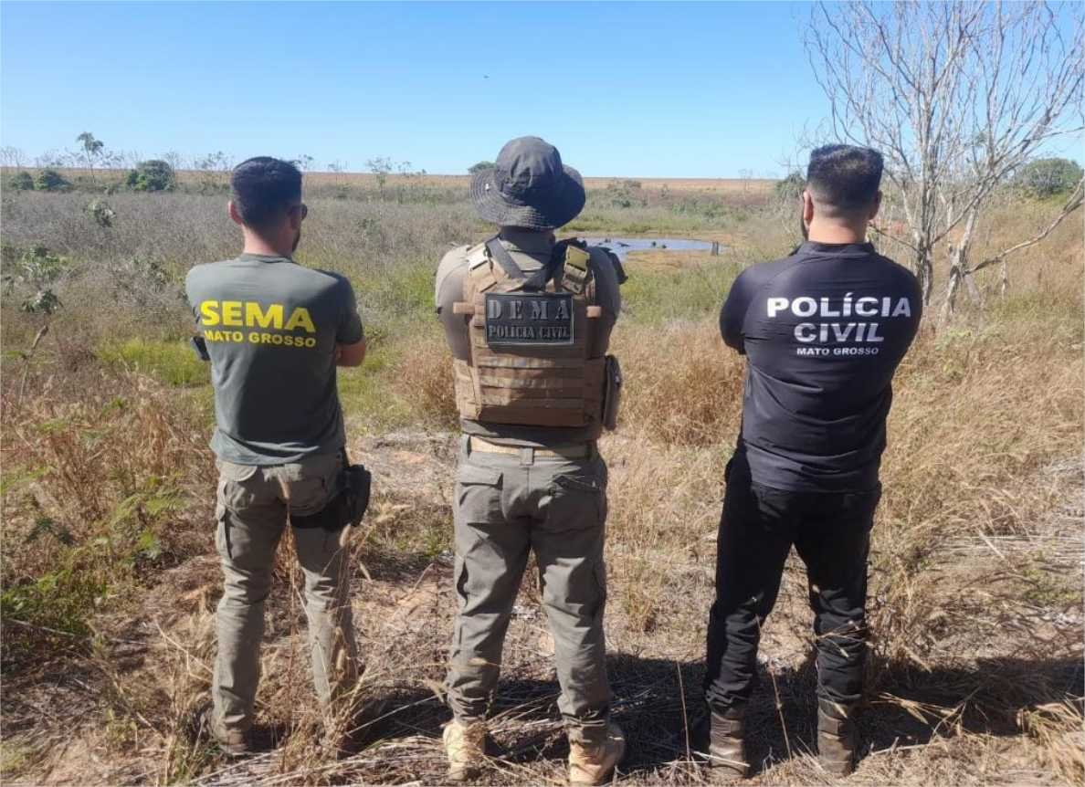 Ação integrada apreende galões de agrotóxicos vencidos e descartados de forma irregular