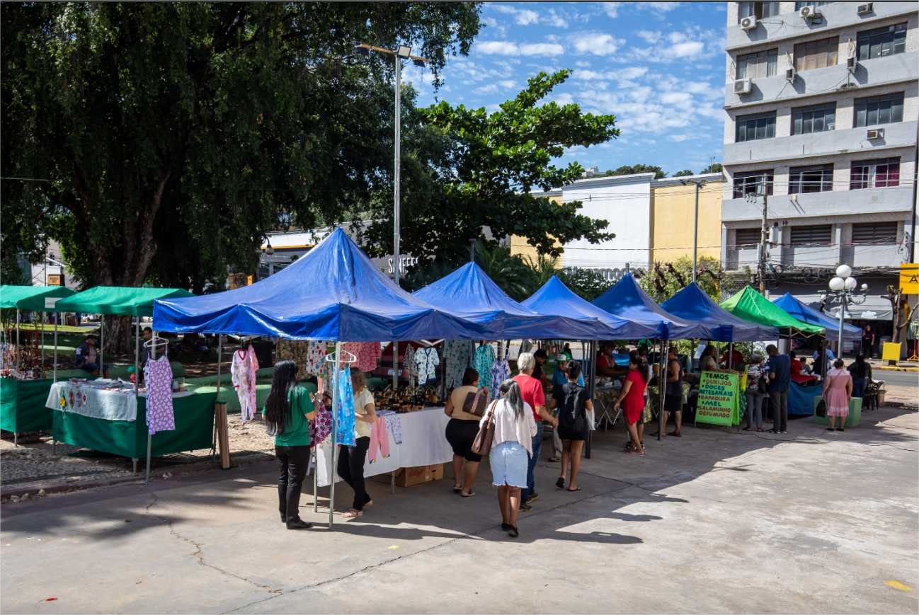 Feira da Agricultura Familiar atrai grande público na Praça da República