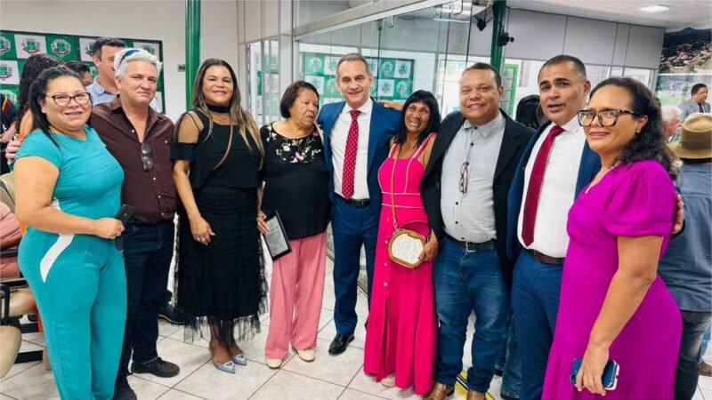 Wilson Santos homenageia 125 anos e compromisso com Santo Antônio de Leverger