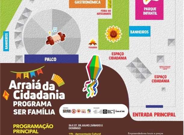 Primeiro Arraiá da Cidadania será neste fim de semana na Arena Pantanal