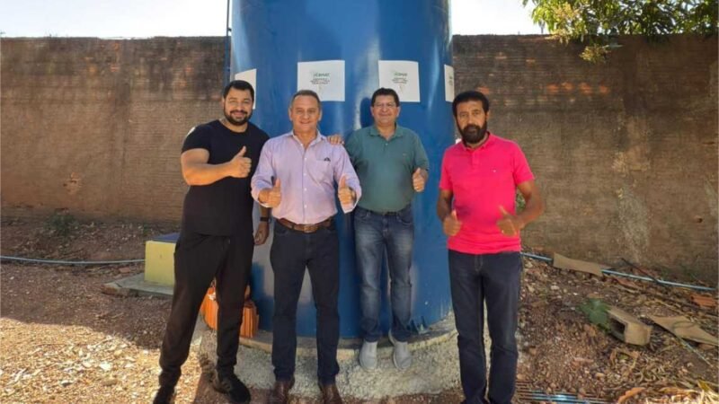 Wilson Santos intervém e Instituto dos Cegos inaugura nova caixa d’água após interdição