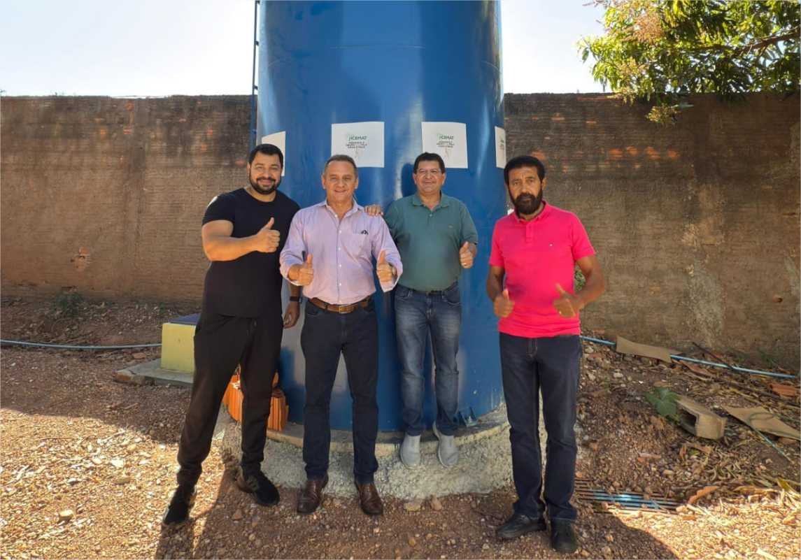 Wilson Santos intervém e Instituto dos Cegos inaugura nova caixa d’água após interdição