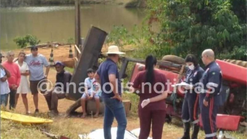 Irmão do governador Mauro Mendes morre em acidente com trator em Goiás