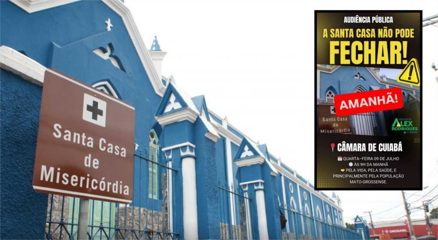 Audiência discute alternativa para evitar fechamento e leilão da Santa Casa