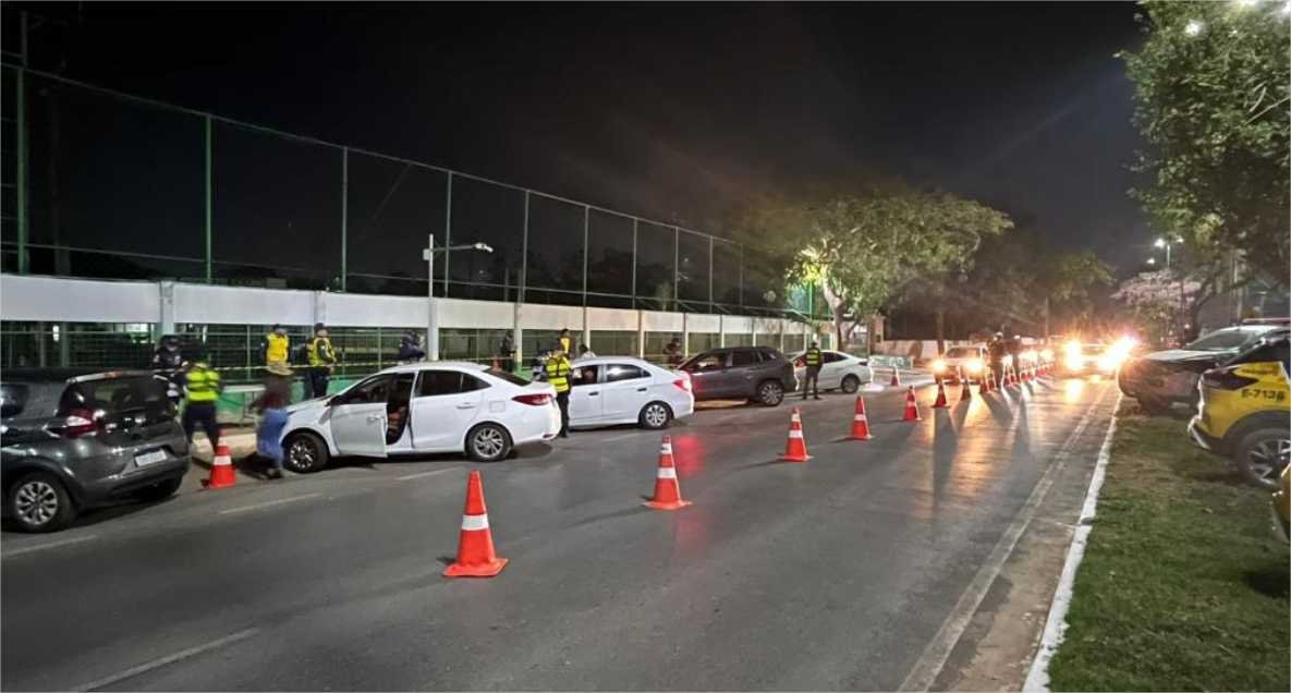 Edições da Operação Lei Seca resultam em 9 prisões e 43 veículos removidos em Cuiabá