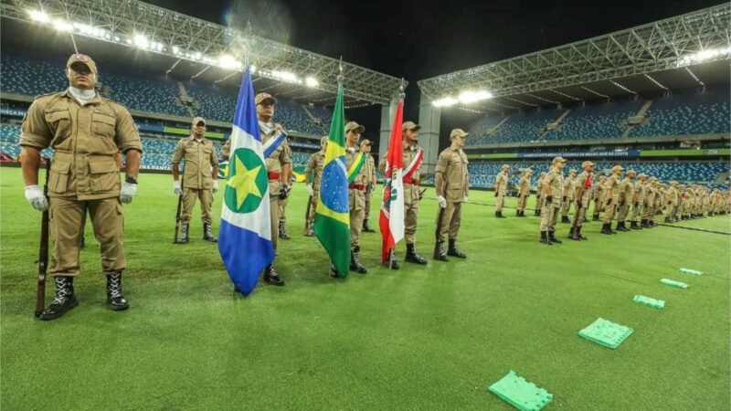 Governo de MT realiza formatura de militares do Corpo de Bombeiros nesta segunda-feira (7)