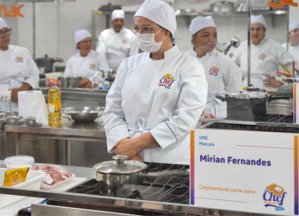 Semifinal do SuperChef da Educação será nesta quinta-feira (17) nas 13 DREs