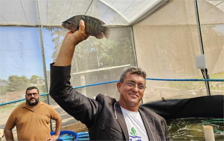 Projeto de aquaponia da Seaf realiza primeira despesca em Tangará da Serra nesta quarta-feira (9)