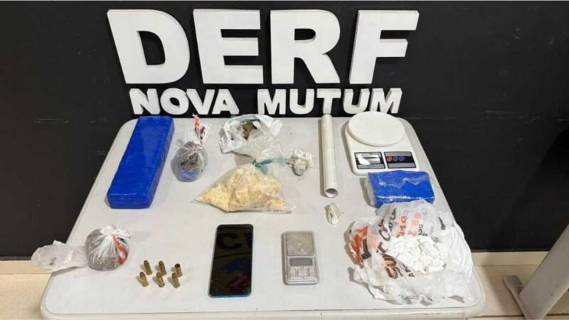 Polícia Civil prende jovem suspeito responsável por guardar drogas para facção