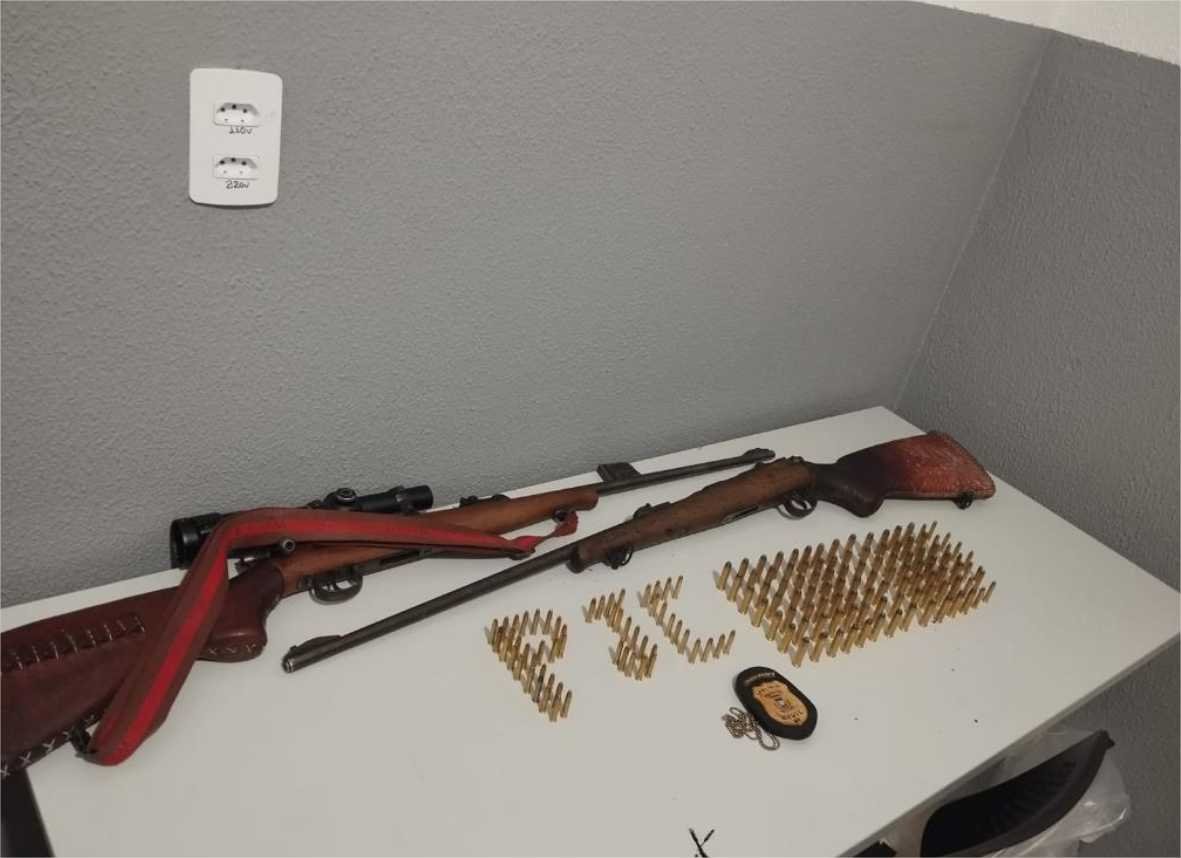Polícia Civil prende três investigados e apreende armas e munições em operação que apura disputa de terras em MT