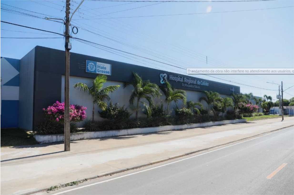 SES já investiu R$ 18 milhões em reforma do Hospital Regional de Colíder