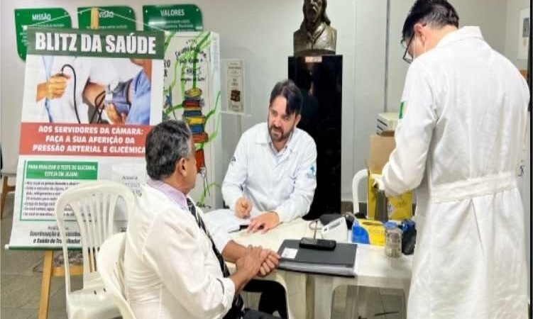 Mais de 300 servidores são atendidos pela ‘Blitz da Saúde’ no primeiro semestre de 2025
