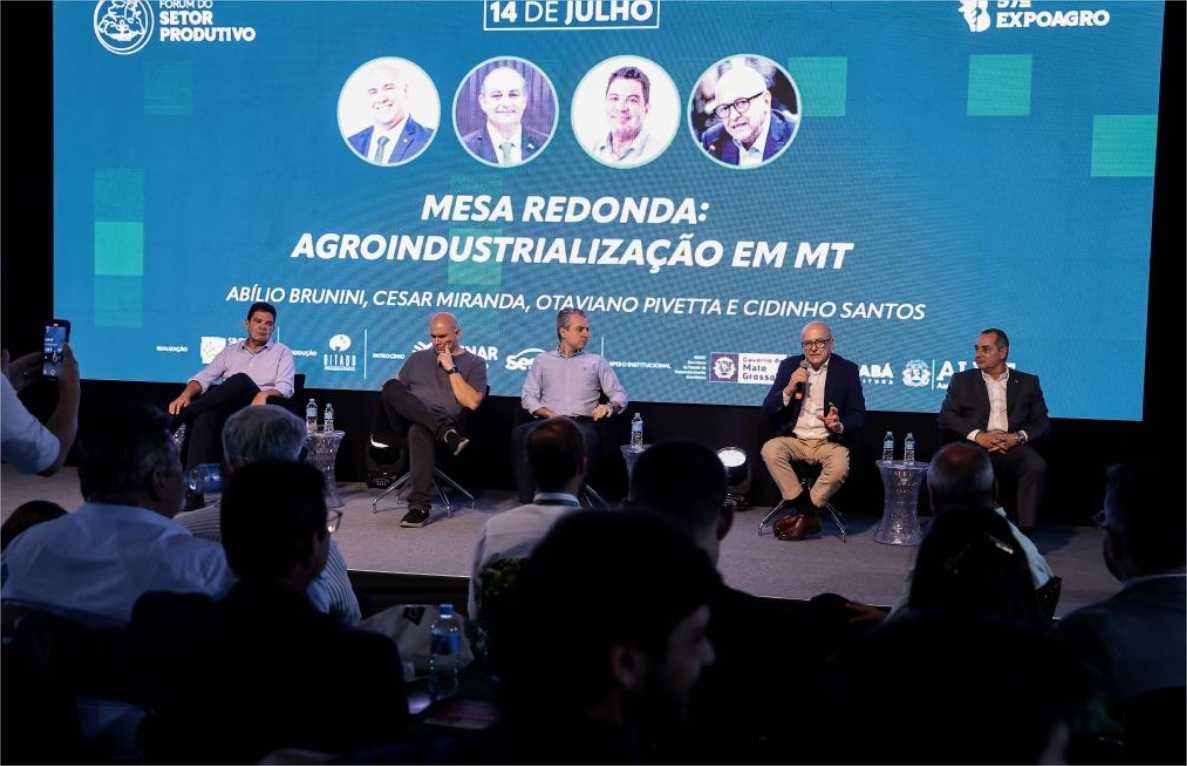 Agroindustrialização é caminho para o desenvolvimento de MT, defendem lideranças em mesa-redonda