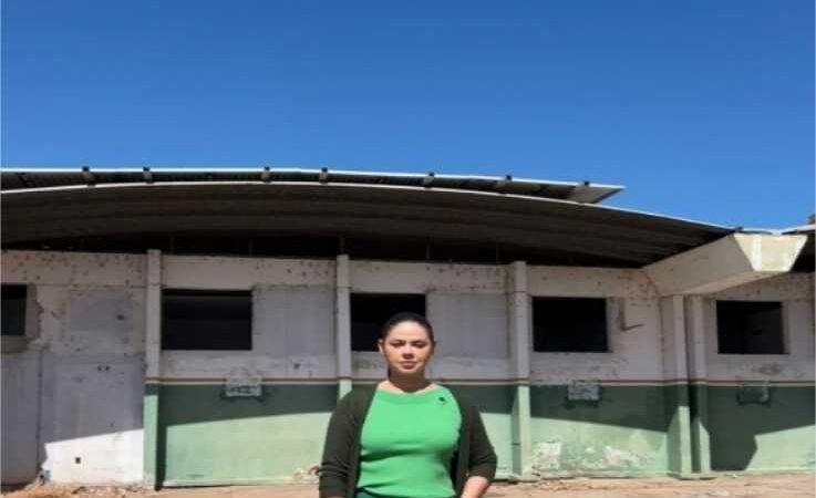 Michelly fiscaliza obra da Policlínica do Coxipó e anuncia transformação em CEM