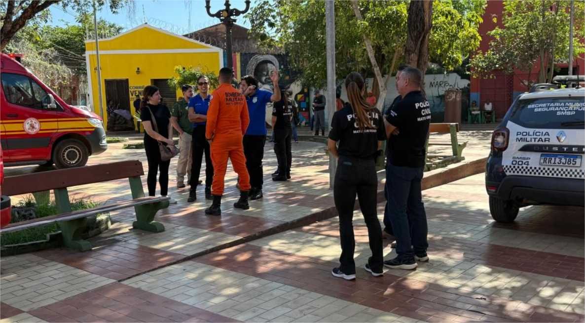 Polícia Civil deflagra operação conjunta para enfrentar crimes e promover inclusão social no centro de Cuiabá