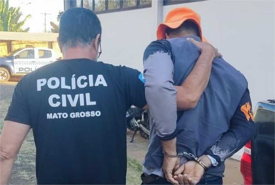 Foragido por matar colega de trabalho é preso pela Polícia Civil em Alto Taquari