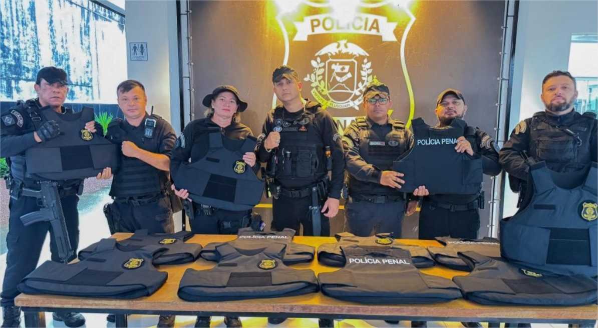 Secretaria de Justiça investe R$ 3,7 milhões na aquisição de coletes balísticos para policiais penais de MT