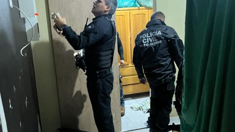 Polícia Civil deflagra quatro operações simultâneas contra facção criminosa em Mato Grosso
