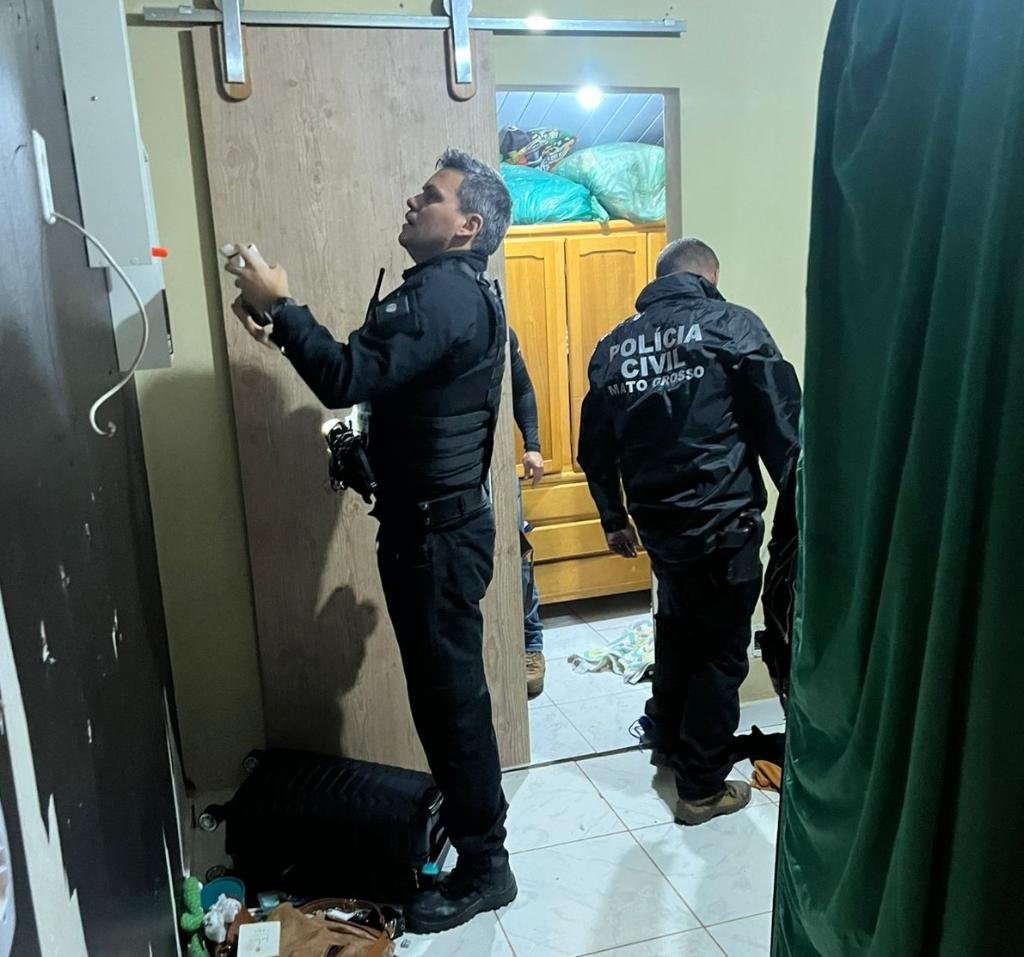 Polícia Civil deflagra quatro operações simultâneas contra facção criminosa em Mato Grosso